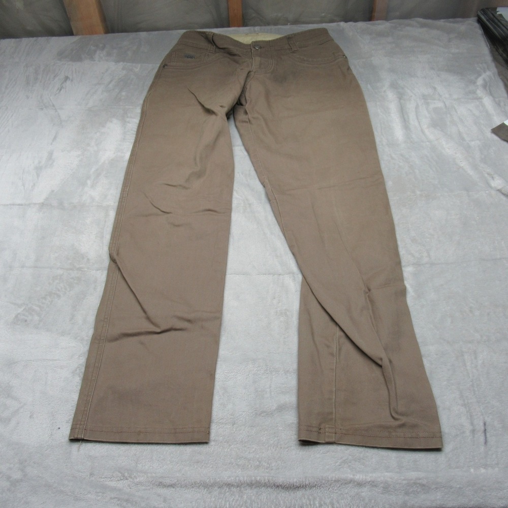 Kuhl Pants Mens 32x31 Brown Stretch Canvas Workwear Casual Outdoor The Law Jean
